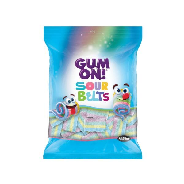 GUM ON SOUR BELTS 70GR