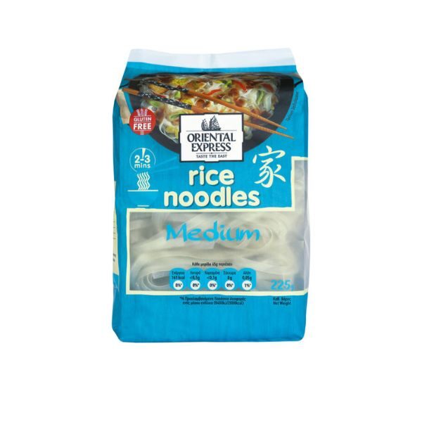 RICE NOODLES ORIENTAL EXPRESS MEDIUM 225GR