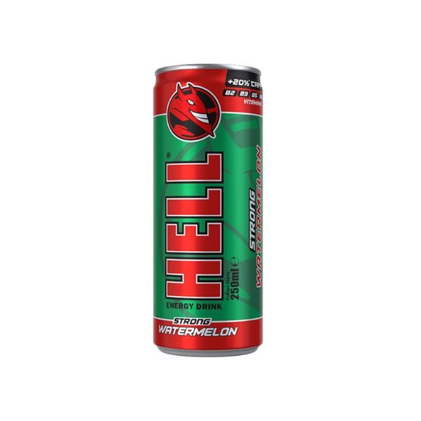 HELL ENERGY DRINK WATERMELON 250ML