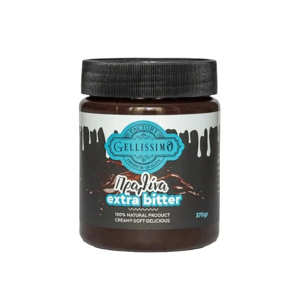 ΠΡΑΛΙΝΑ EXTRA BITTER GELLISSIMO 370GR