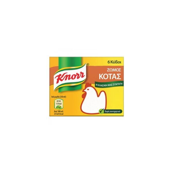 KNORR ΖΩΜΟΣ ΚΟΤΑΣ 6ΤΕΜ 60GR