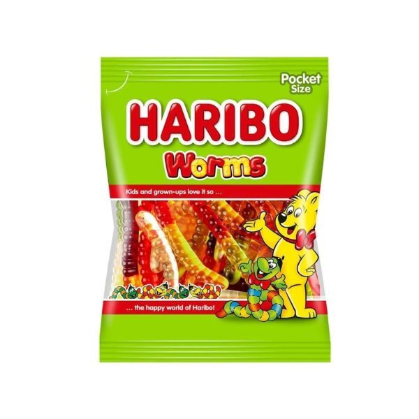 HARIBO WORMS 100GR