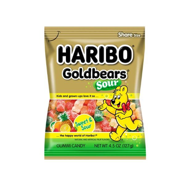 HARIBO SOUR GOLDBEARS 100GR