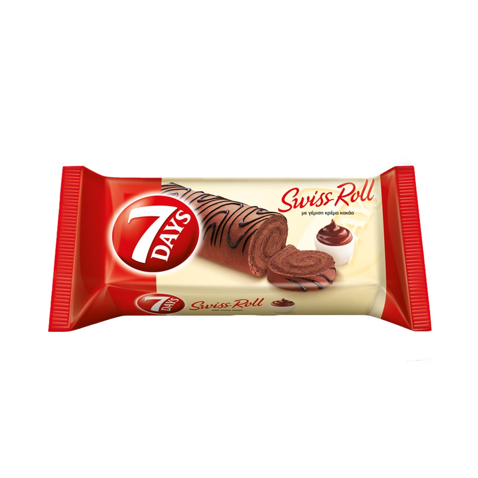 7DAYS SWISS ROLL ΚΑΚΑΟ ΚΡΕΜΑ 200ΓΡ