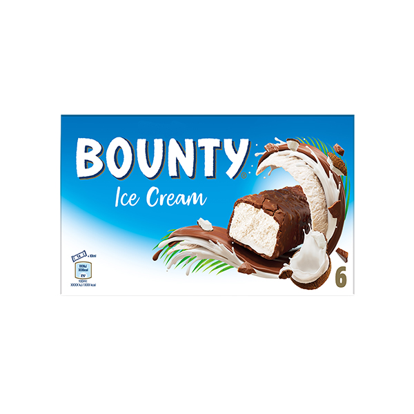 BOUNTY ICE BAR MULTI 6 X 39,1GR