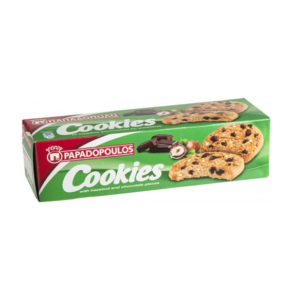 COOKIES ΠΑΠΑΔΟΠΟΥΛΟΥ ΦΟΥΝΤΟΥΚΙ - ΣΟΚΟΛΑΤΑ 180GR