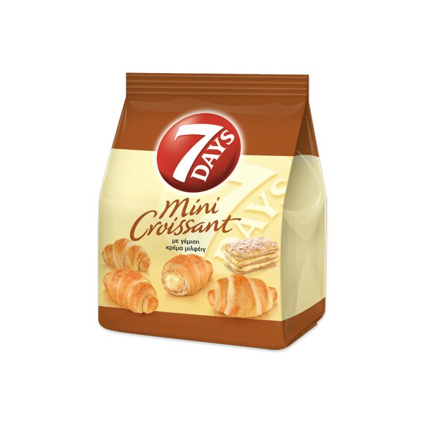 7DAYS MINI ΚΡΟΥΑΣΑΝ ΚΡΕΜΑ ΜΙΛΦΕΙΓ 107GR