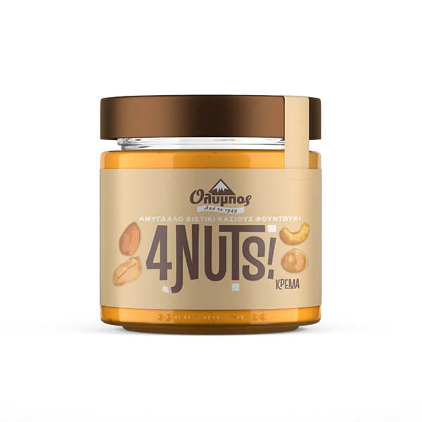 ΟΛΥΜΠΟΣ ΚΡΕΜΑ 4NUTS 200GR