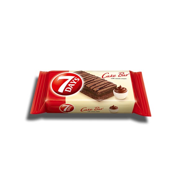 7DAYS CAKE BAR COCOA 32GR