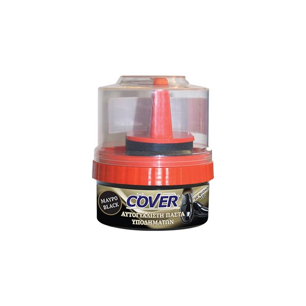 COVER ΑΥΤΟΓΥΑΛΙΣΤΗ ΠΑΣΤΑ ΥΠΟΔΗΜΑΤΩΝ ΜΑΥΡΗ 60ML