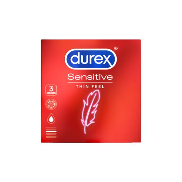 DUREX ΠΡΟΦΥΛΑΚΤΙΚΑ SENSITIVE 3 ΤΕΜΑΧΙΑ