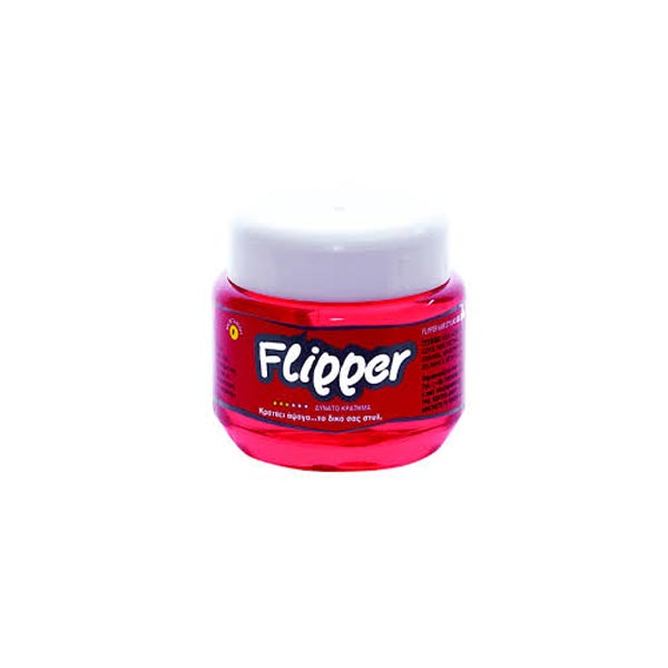 FLIPPER ΖΕΛΕ ΜΑΛΛΙΩΝ ΔΥΝΑΤΟ ΚΡΑΤΗΜΑ ΚΟΚΚΙΝΟ 250ML
