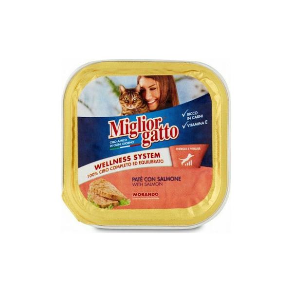 MIGLIOR GATTO ΠΑΤΕ ΓΑΤΑΣ 100GR ΣΟΛΟΜΟΣ