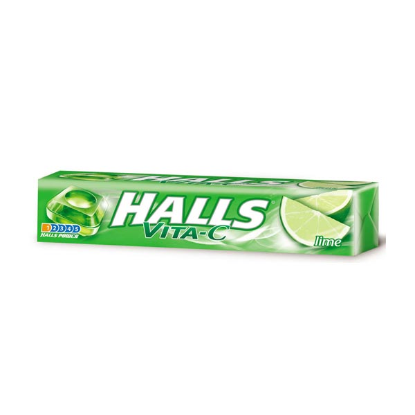 HALLS LIME FLAVOURED