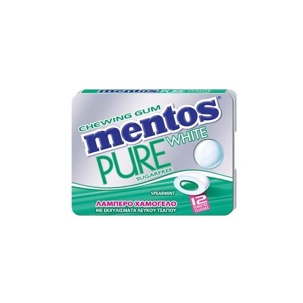 MENTOS PURE WHITE SPEARMINT