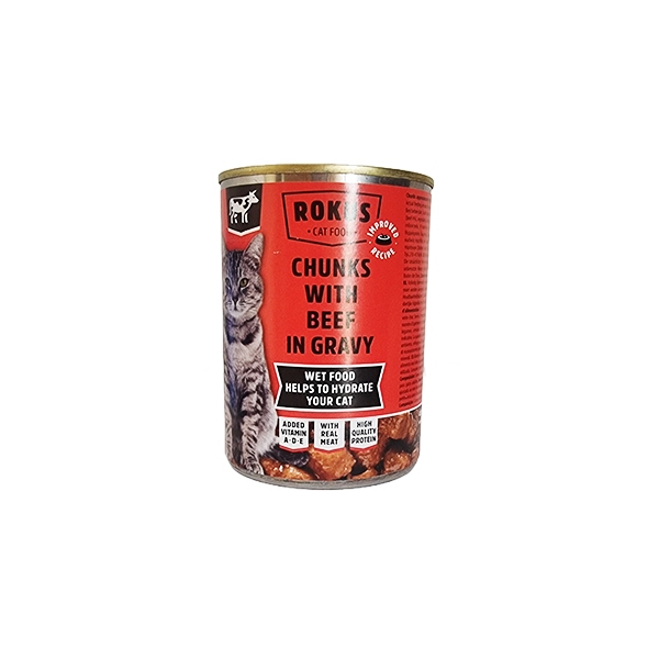ROKUS ΓΑΤΟΤΡΟΦΗ ΜΟΣΧΑΡΙ 415GR