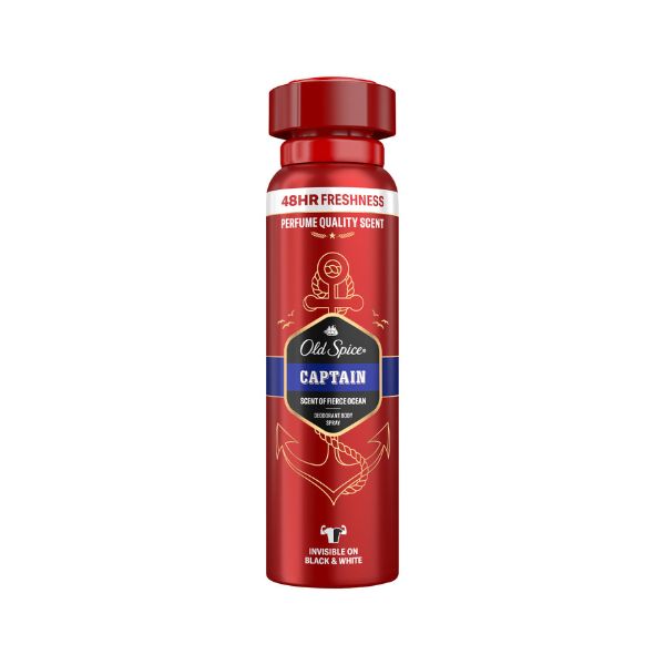 OLD SPICE BODY SPRAY CAPTAIN 150ML