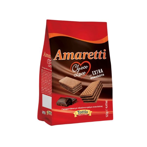 AMARETTI EXTRA CHOCO LOVE 125GR