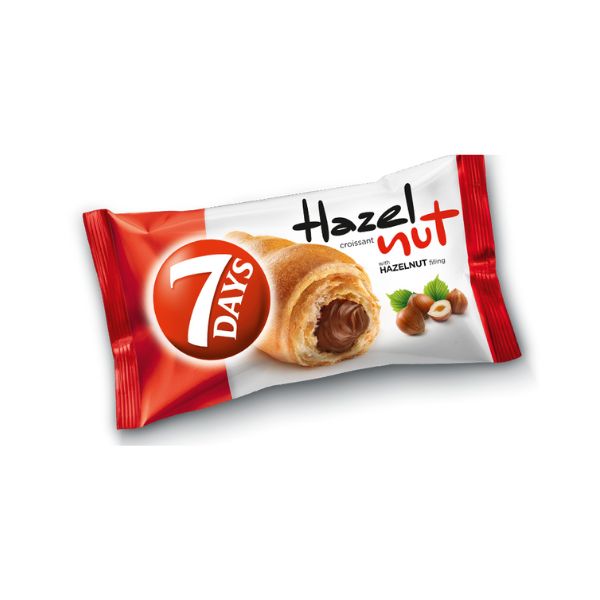 7 DAYS CROISSANT HAZELNUT 70GR