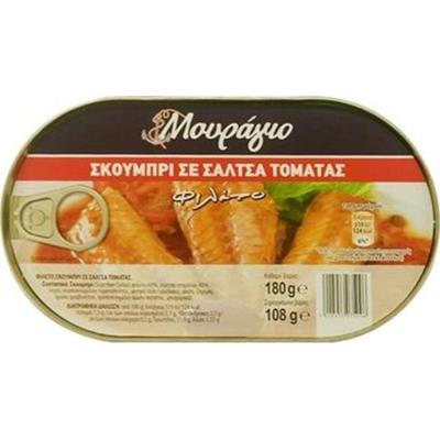 ΜΟΥΡΑΓΙΟ ΣΚΟΥΜΠΡΙ ΣΕ ΣΑΛΤΣΑ ΤΟΜΑΤΑΣ 180GR