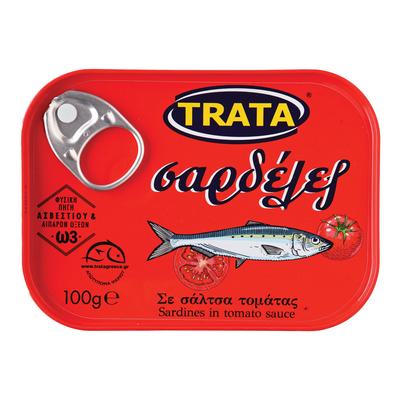 ΣΑΡΔΕΛΕΣ ΣΕ ΣΑΛΤΣΑ ΤΟΜΑΤΑΣ TRATA 100GR