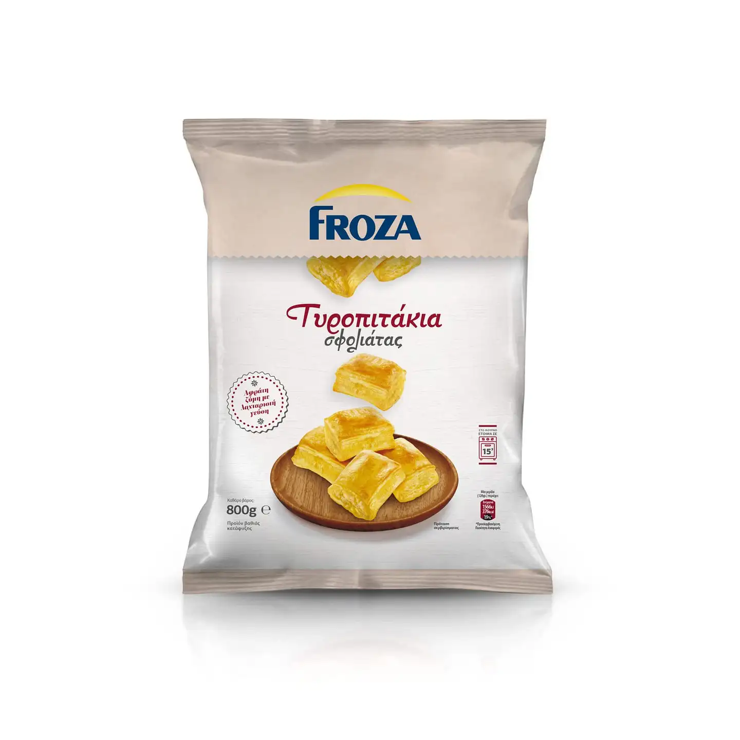 ΤΥΡΟΠΙΤΑΚΙΑ ΣΦΟΛΙΑΤΑΣ FROZA 800GR