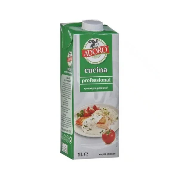 ADORO CUCCINA ΚΡΕΜΑ ΓΑΛΑΚΤΟΣ ΦΥΤΙΚΗ ΓΙΑ ΜΑΓΕΙΡΙΚΗ 1L
