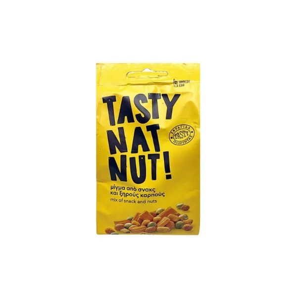 TASTY NATNUT ΜΙΓΜΑ ΑΠΟ ΣΝΑΚΣ ΚΑΙ ΞΗΡΟΥΣ ΚΑΡΠΟΥΣ 85GR