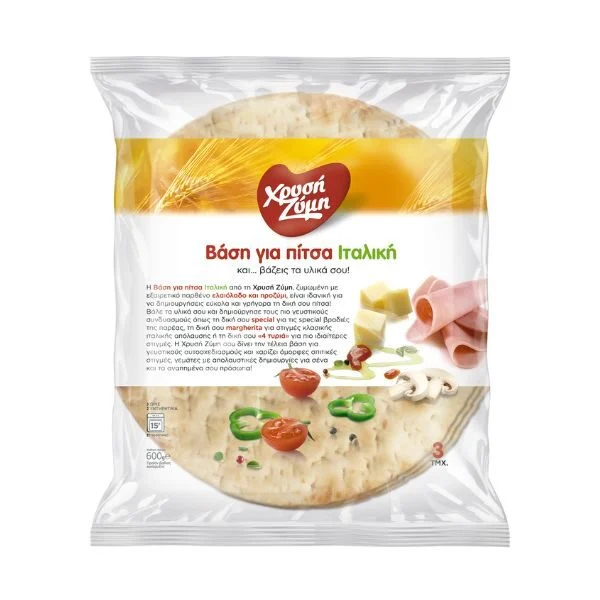 ΧΡΥΣΗ ΖΥΜΗ ΒΑΣΗ ΓΙΑ ΠΙΤΣΑ ΙΤΑΛΙΚΗ 3 ΤΕΜΑΧΙΑ 600GR