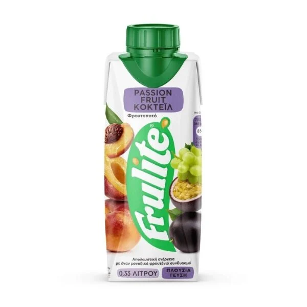 FRULITE PASSION FRUIT COCTAIL 330ML