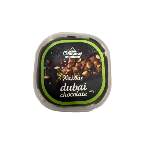 ΧΑΛΒΑΣ ΟΛΥΜΠΟΣ DUBAI CHOCOLATE 350GR