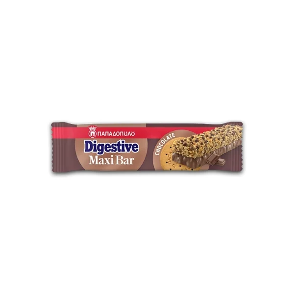 DIGESTIVE MAXI BAR ΠΑΠΑΔΟΠΟΥΛΟΥ CHOCOLATE 50GR