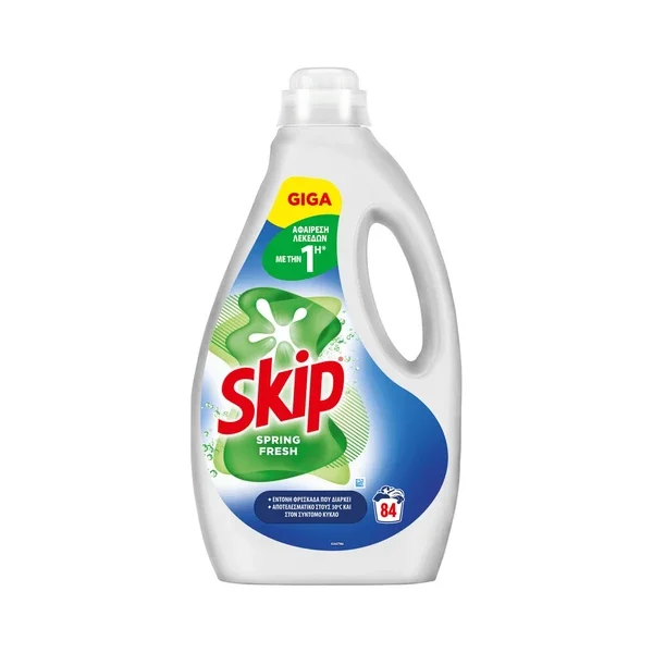 SKIP SPRING FRESH ΥΓΡΟ 84Μ 3,78LT
