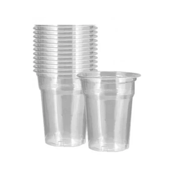 ΠΟΤΗΡΙΑ ΠΛΑΣΤΙΚΑ ΝΕΡΟΥ ΚΡΥΣΤΑΛ 300ML TANIPACK N.2 50TEM